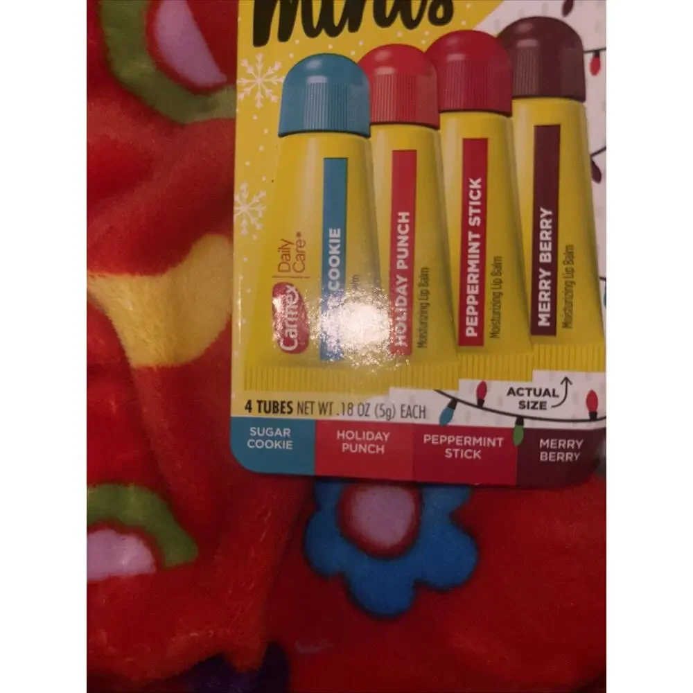 CARMEX MINIS LIP BALM 4 Pack Limited Edition Christmas Set 2025 BRAND NEW